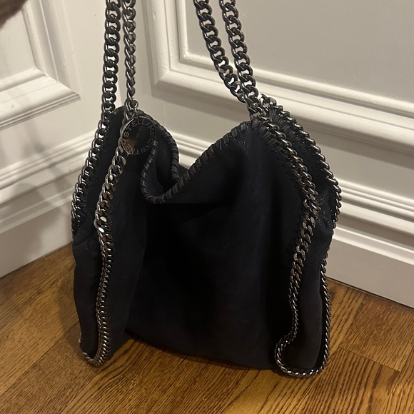 Handbags - Black Chain-Trimmed Women's Bag